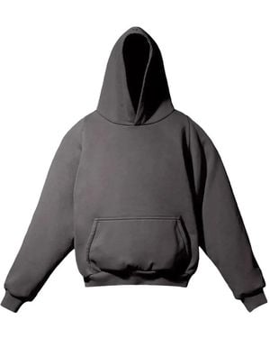 Yeezy Gap Logo-Detail Hoodie - Gray