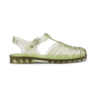 Melissa Possession Buckle Sandals - Green