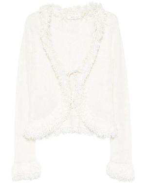 AYA MUSE Cardigan Mello - Blanc