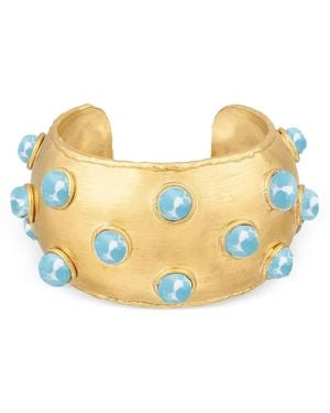 Sylvia Toledano Brazalete Dune con aplique de piedra - Neutro