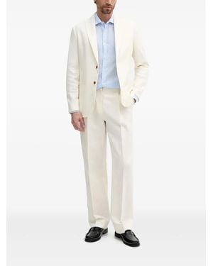 Sisley Giacca Con Due Bottoni - Bianco