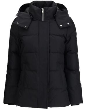Moose Knuckles Cloud 3Q Padded Hooded Jacket - Black