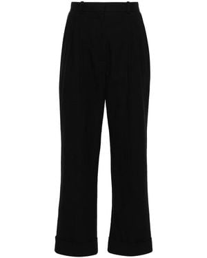 Nanushka Katrine Tapered-Hose - Schwarz