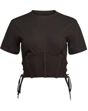 Fleur du Mal Sabrina T-Shirt - Black