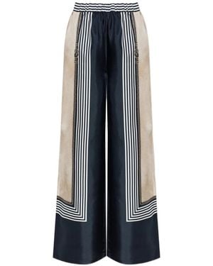 Max Mara 'Carabo' Trousers - Blue