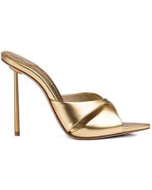 Le Silla Shirley Heeled Sandals - Metallic