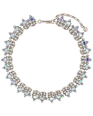 Susan Caplan 1950s Trifari Aurora Borealis ネックレス - メタリック