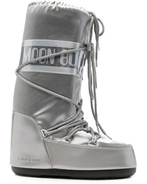 Moon Boot Icon Glance Boots - Grey