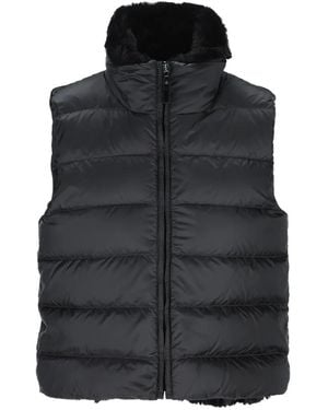 Max Mara Reversible Padded Gilet - Black