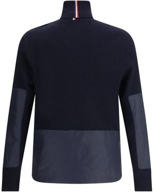Moncler Trui Met Logopatch - Blauw