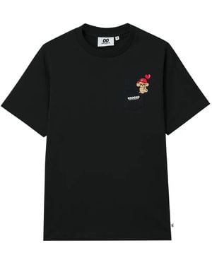 Chocoolate Graphic-Print T-Shirt - Black