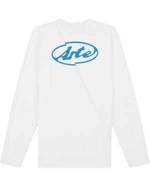 Arte' T-Shirt À Manches Longues - White