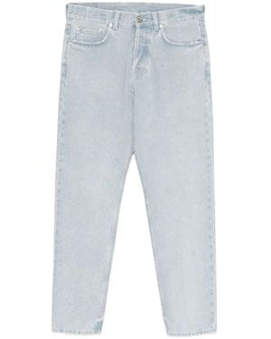 Eleventy Button-Fastening Jeans - White