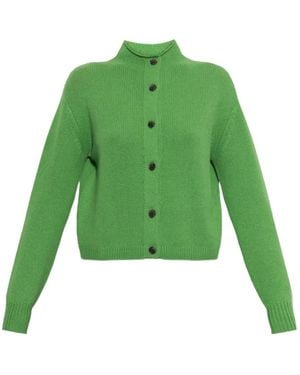 Lisa Yang Zirelle High-Neck Cardigan - Green