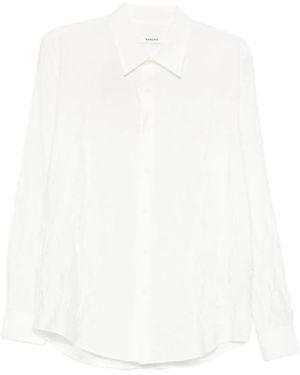 Sandro Long-Sleeve Shirt - White