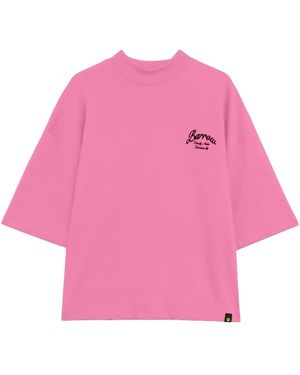 Barrow T-Shirt Con Stampa Grafica - Rosa