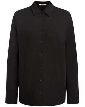12 STOREEZ Long-Sleeve Shirt - Black