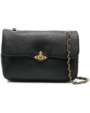 Vivienne Westwood Medium Anita Shoulder Bag - Black