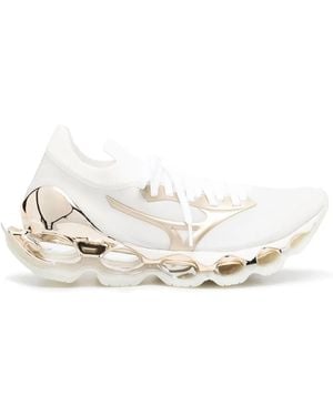 Mizuno X Sorayama Wave Prophecy Sneakers - Natural