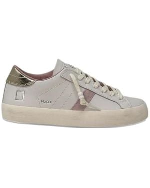 Date Hill Low Stripe-Detail Sneakers - White