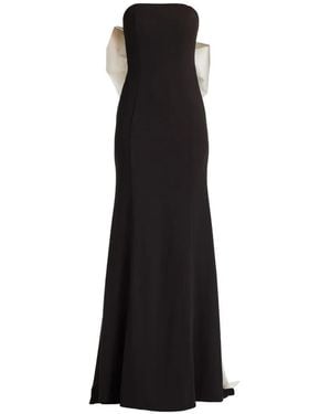 Tadashi Shoji Bow Strapless Dress - Black