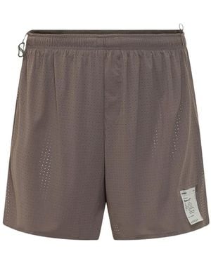 Satisfy Short Space-O À Design Perforé - Grey
