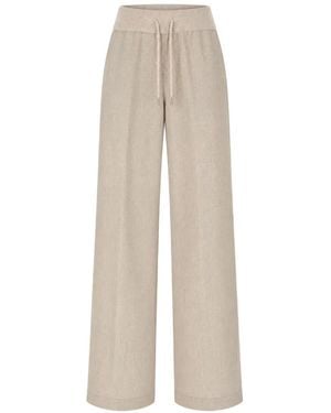 Panicale Drawstring-Waistband Trousers - White