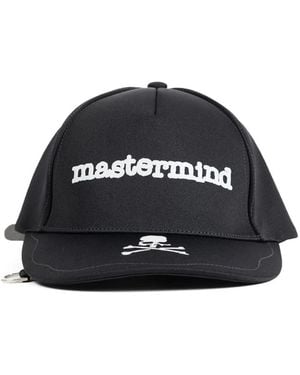 MASTERMIND WORLD Flock Logo Cap - Black
