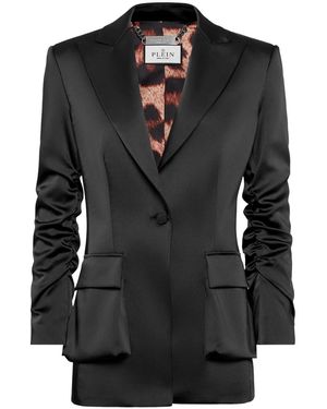 Philipp Plein Basic Superheroine Blazer - Black