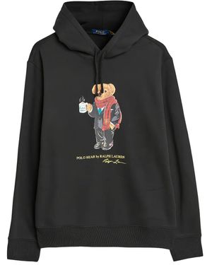 Polo Ralph Lauren Polo Bear Fleece Hoodie - Black