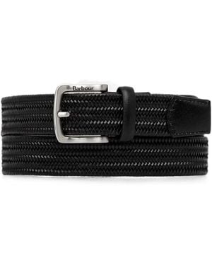 Barbour Braided Belt - Black