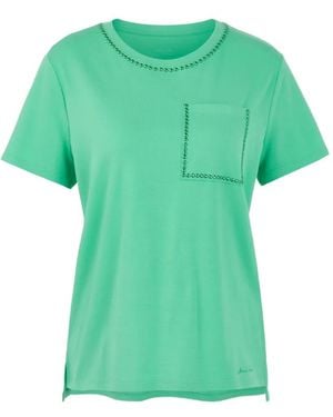 Marc Cain T-Shirt À Poche Poitrine - Green