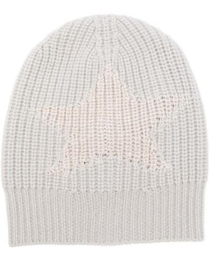 Lorena Antoniazzi Logo-Patch Ribbed Hat - White