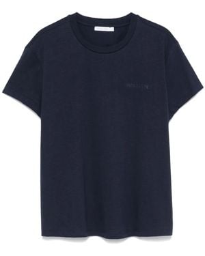 Patrizia Pepe ロゴ Tシャツ - ブルー