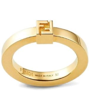 Fendi Cube Ring - Mettallic