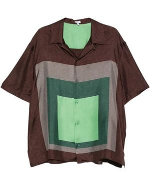 Loewe Silk Shirt - Green