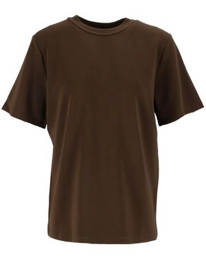 ELEH Crew-Neck T-Shirt - Brown