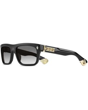 Chrome Hearts Occhiali Da Sole Sluss Bussin - Nero