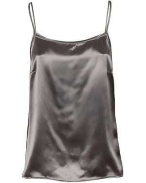 Peserico Aurea Embellished Camisole - Grey