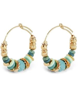 Gas Bijoux Aloha Mini Hoop Earrings - White