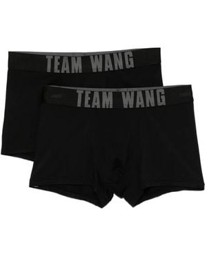 TEAM WANG design The Original 1 Brief (Set Of Two) - Black