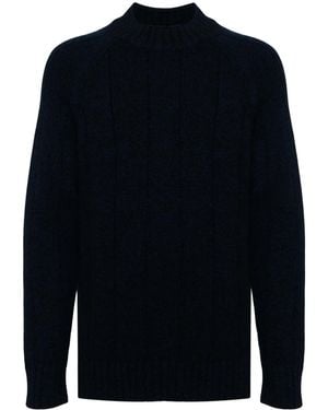 N.Peal Cashmere Spitalfields プルオーバー - ブルー