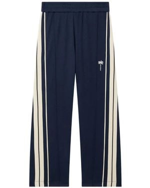 Palm Angels Jogginghose Mit Palmen-Motiv - Blau