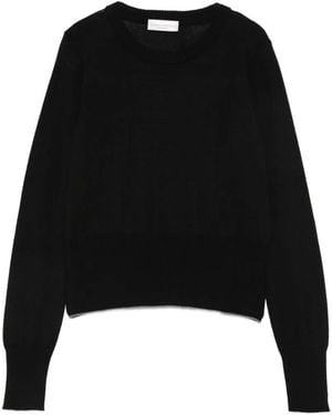 Roberto Collina Gerippter Pullover - Schwarz