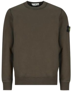 Stone Island Sweat À Manches Raglan - Vert