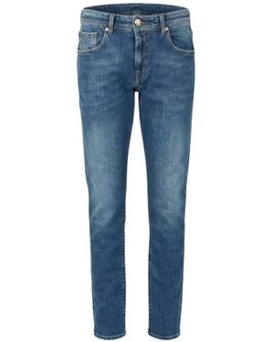 Sartoria Tramarossa Michelangelo Five-Pocket Jeans - Blue