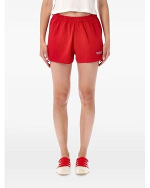 Sporty & Rich Modern Disco Shorts - Red