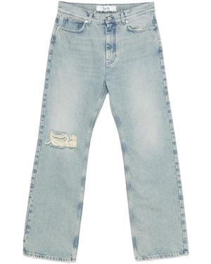 Séfr Ripped Swirl Jeans - Blue