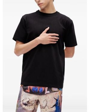 Endless Joy Tiga Naga Back-Print T-Shirt - Black