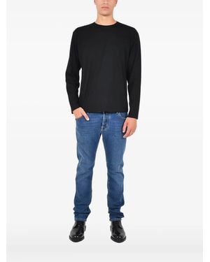 Low Brand T-Shirt À Manches Longues - Black